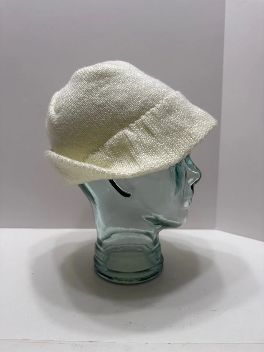 Kids Cream Knit Bucket Hat - Soft Children's Knitwear